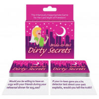 Bride-To-Be's Dirty Secrets Card Game
